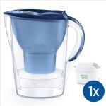 Carafe filtrante brita marella bleu