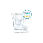 Carafe filtrante brita marella xl blanc + 1 cartouche maxtra +