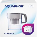 Carafe filtrante compacte pour rfrigrateur avec 1 cartouche filtrante maxfor + pour rduire le calcaire, ...