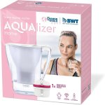 Carafe filtrante d'eau 2, 7 l + 1 filtre avec magnésium - modèle aqualizer compteur manuel pour un mois ... Carafe filtrante d'eau 2, 7 l + 1 filtre avec magnésium - modèle aqualizer compteur manuel pour un mois ...