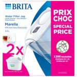 Carafe filtrante marella blanche maxtra pro brita Carafe filtrante marella blanche maxtra pro brita