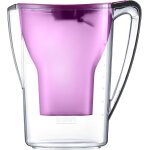 Carafe filtrante penguin violette 2, 7 l avec cartouche enrichie au magnsium[fil9260551]