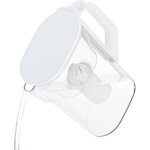 Carafe filtrante pour rfrigrateur avec filtre a eau 2, 7 l, sans bpa, pichet avec cartouche de filtration ...