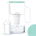 Carafe filtrante en verre pour eau 3l avec compteur led, remplacement de cartouche aquaphor standard, ... Carafe filtrante en verre pour eau 3l avec compteur led, remplacement de cartouche aquaphor standard, ...