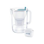 Carafe a filtre brita style cool blue, 2, 4 l + filtre a eau brita maxtra pro all - in - 1
