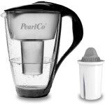 Carafe avec filtre a eau en verre - noir - 1 cartouche protect + classic incluse (compatible avec brita ... Carafe avec filtre a eau en verre - noir - 1 cartouche protect + classic incluse (compatible avec brita ...