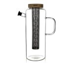 Carafe infuseur en verre 1l50 gustave