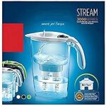Carafe - laica - stream - couleur verte - inclus 2 filtres - idale pour l'eau filtre