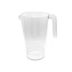 Carafe plastique 1. 5l transparent