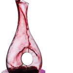 Carafe a vin, verre a vin, cadeau de vin, spoiler de ventilateur de vin en cristal Carafe a vin, verre a vin, cadeau de vin, spoiler de ventilateur de vin en cristal
