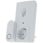 Carillon sans fil set plug pass 38 m�lodies 80db 100m blanc