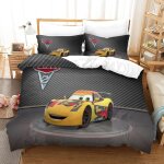 Cars chambre d��coration ensemble de literie motif imprim�� d ultra doux housse de couette fermeture ...