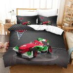 Cars ensembles de housse de couette francescobernoulli d ensembles de literie microfibre parure de lit ...