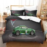 Cars housse de couette d imprim�� nigelgearsley - parure de lit microfibreavec fermeture ��clair housse ...