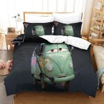 Cars parure de lit pi��ces �� cartoon th��me imprim�� en d avec housse de couette �� fermeture ��clair ...