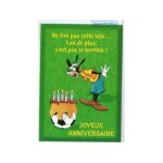 Carte d'anniversaire goofy / dingo (31)