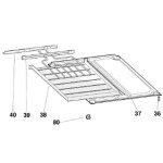 Carter r�sistance (rep�re 38) four cuisini�re (c00078399 ariston hotpoint indesit scholtes whirlpool) ...