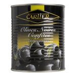 Cartier olives noires sans noyau premium, saveur authentique m�diterran�enne, 850 g