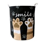 Cartoon impermeable a l'eau panier a linge chien modele paniers de rangement decoration de la maison ...