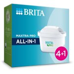 Pack de 4 + 1 cartouches filtrantes maxtra pro all - in - 1 pour carafes filtrantes brita - pack de 4 ...