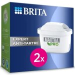 Brita cartouche filtre eau robinet maxtra pro expert anti - tartre pack de 2