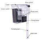 Cascade pompe a oxygène externe suspendue, filtre a eau pour aquarium mar28 Cascade pompe a oxygène externe suspendue, filtre a eau pour aquarium mar28