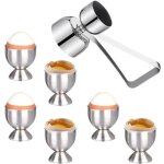 Casier a oeufs, coquetier original, porte - coquetier en acier inoxydable et ouvre - oeuf double face ... Casier a oeufs, coquetier original, porte - coquetier en acier inoxydable et ouvre - oeuf double face ...
