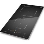 Caso design master e2 - table de cuisson  induction - 2 plaques de cuisson - niche - largeur : 27 cm ...