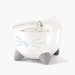 Cat it fontaine a eau automatique pour chat - 2. 5 l (acier inox et filtre) Cat it fontaine a eau automatique pour chat - 2. 5 l (acier inox et filtre)