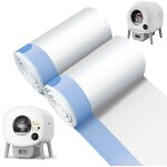 Cat litter box - lot de 2 sacs a litire auto - nettoyants pour chat - rsistants aux frottements - avec ...