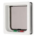 Catmate chati�re petsafe cat mate a 4 positions avec tunnel cache d�coupe blanc