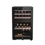 Cave  vin 50 srie 7 - haier hws42gdau1 - 42 bouteilles - classe g - froid ventil - pose libre - noir ...