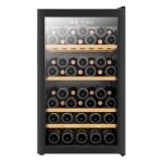 Cave  vin climadiff cls52b1 - 49. 5x56. 1x83. 3 cm (lxpxh) - 128 litres - classe g - noir