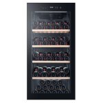 Haier wine bank 60 serie 5 ws120ga refroidisseur de vin compresseur pose libre noir 117 bouteilles
