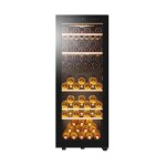 Cave  vin srie 5 - haier hws79gdg - 79 bouteilles - classe g - pose libre - noir