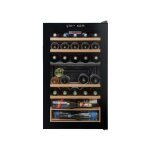 Cave  vin la sommelire service sls33dz - 49. 5x43x84. 8 cm (lxpxh) - 88 litres - classe g - noir