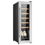 Cave  vin sur pied cecotec grandsommelier 1550 inox - 15 bouteilles - 39 db