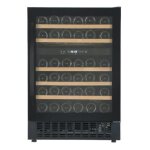 Caviss clen246tbe4 refroidisseur � vin int�gr� noir 46 bouteille(s)