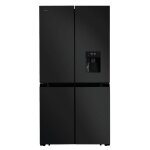 Cecotec bolero coolmarket 4d 564 dark frigo am�ricain pose libre 320 l acier inoxydable