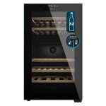 Cecotec bolero grandsommelier duo 52000 refroidisseur de vin compresseur int�gr� noir 52 bouteilles