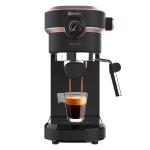 Cecotec cafetire expresso cafelizzia 890 rose pro. espressos et cappuccino, 1350 w, systme thermoblock, ...