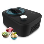 Cecotec frigo avec compresseur 0, 8 l gelacy 800. 100 w, machine � glace, commande manuelle, bol amovible ...