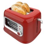 Cecotec grille - pain vertical retrovision red