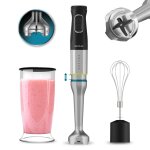 Cecotec katana totaldestroy 1200xl cream hand blender, 1200 w, 21 vitesses et turbo, 4 lames en titane ... Cecotec katana totaldestroy 1200xl cream hand blender, 1200 w, 21 vitesses et turbo, 4 lames en titane ...