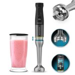 Cecotec katana totaldestroy 1500xl doublekatana dk mixeur plongeant, 1500 w, 21 vitesses et turbo, systme ...