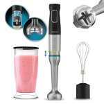 Cecotec katana totaldestroy 1500xl mixeur plongeant cream bl, 1500 w, 21 vitesses et turbo, 4 lames en ... Cecotec katana totaldestroy 1500xl mixeur plongeant cream bl, 1500 w, 21 vitesses et turbo, 4 lames en ...