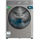Cecotec lave - linge 9kg de bolero dresscode 9800 inverter steel a 1400 tr / min, classe a, 16 programmes, ...