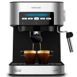 Cecotec machine a café expresso power espresso 20 matic. 20bars de pression, 1. 5 l, bras double sortie, ... Cecotec machine a café expresso power espresso 20 matic. 20bars de pression, 1. 5 l, bras double sortie, ...