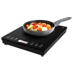 Cecotec plaque  induction portable 1 feu full magma slim. puissance de 2000w rglable sur 8 niveaux, ...