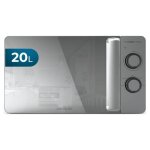 Cecotec proclean 3060 flatbed mirror argent micro - ondes grill comptoir 20 l 700 w
